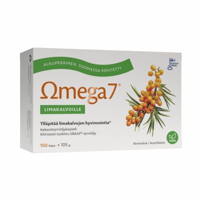 Omega7 Kaksoistyrniöljy FIN 150 kaps